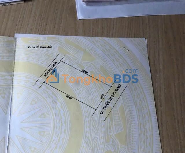 Đất nền Trần Hưng Đạo Phường 2 200m² 4 tỷ - Đường to ô tô