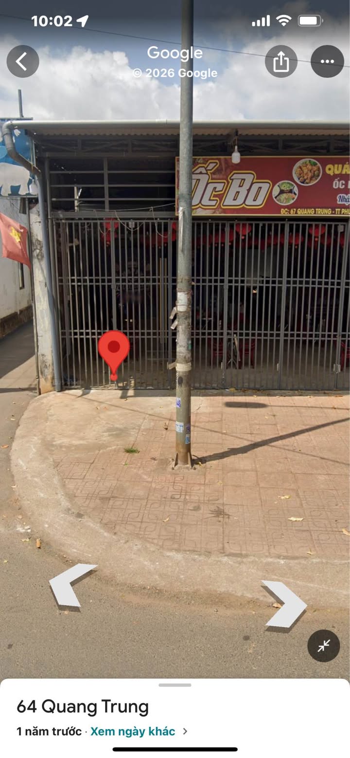 Nhà Mặt Tiền Kinh Doanh Quang Trung, Buôn Hồ 186m² - Sổ Hồng Full Thổ Cư