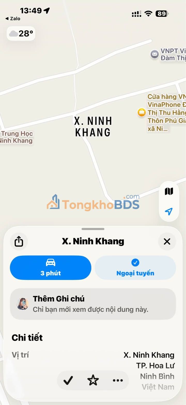 Bán Đất Ninh Bình 170m² Mặt Tiền Đinh Tiên Hoàng - Sẵn Sổ Hồng