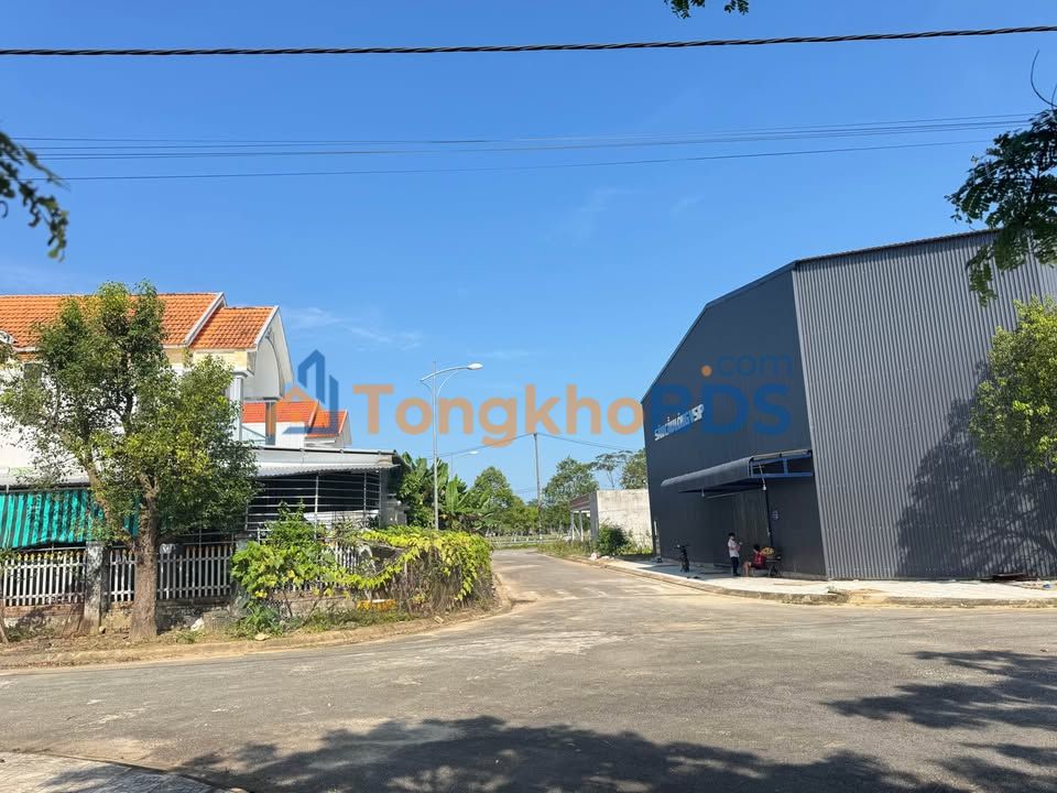 Đất nền lô góc VSIP Sơn Tịnh 150m² - Kinh doanh/Kho bãi lý tưởng