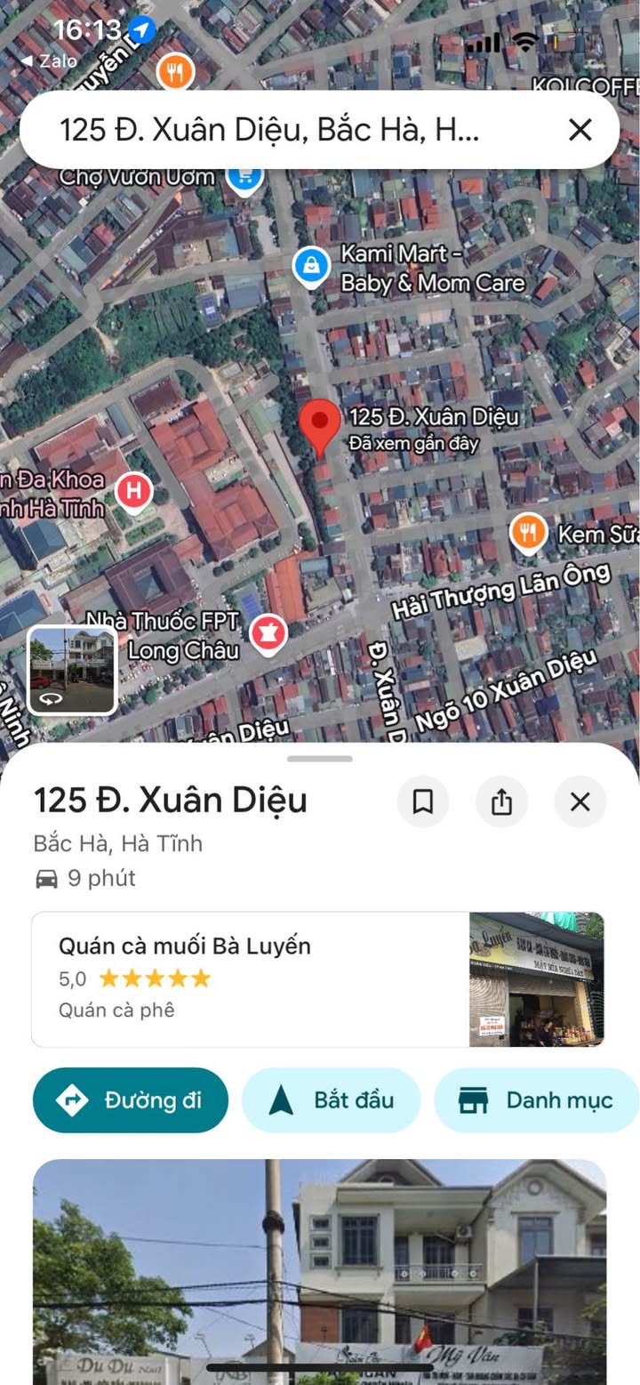 Đất nền Phường Bắc Hà, TP Hà Tĩnh 132.5m² - Sổ đỏ chính chủ, giá đầu tư