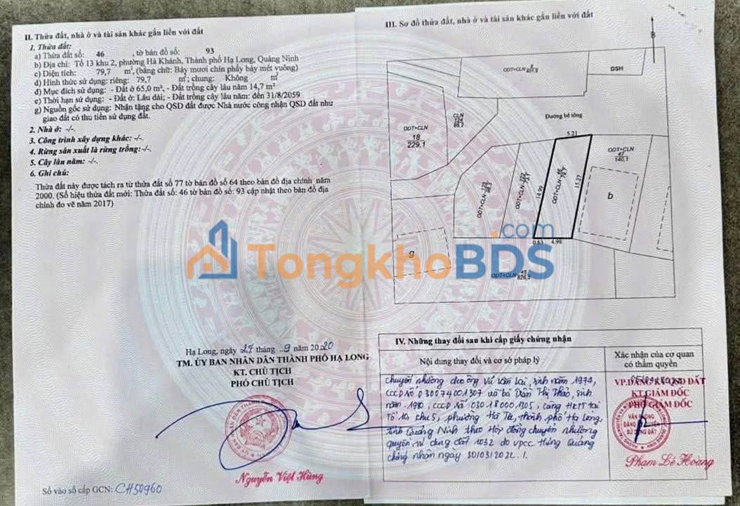 Bán Đất Lideco 2 Quảng Yên 80m² - Kinh doanh Sầm uất, Giá 2.75 Tỷ