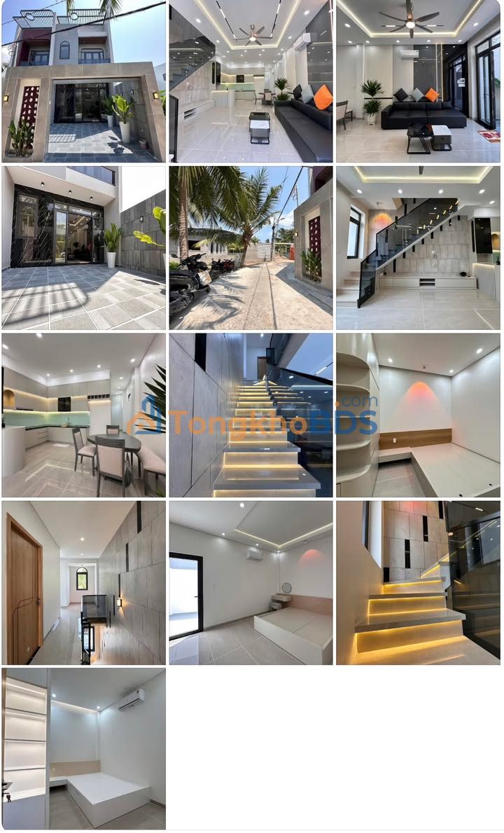 Nhà Lầu Hiện Đại Trung An Mỹ Tho 90m² - Sổ Hồng, 3PN, Giá 2.68 Tỷ