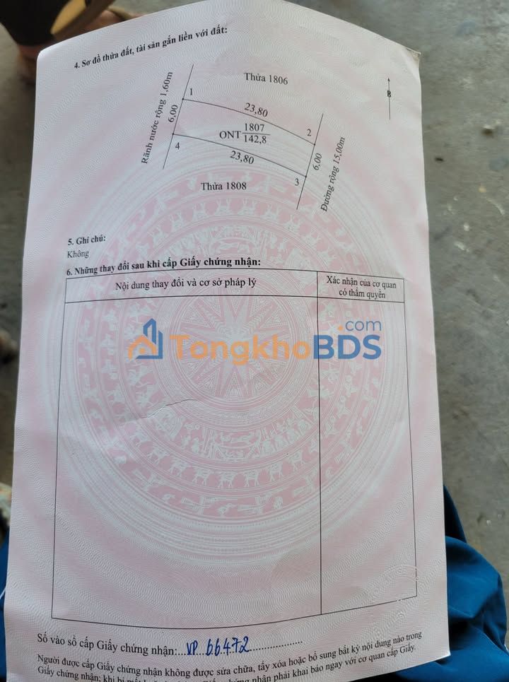 Bán Đất Gia Viễn 142m² - Sổ Đỏ Chính Chủ, Giá Tốt