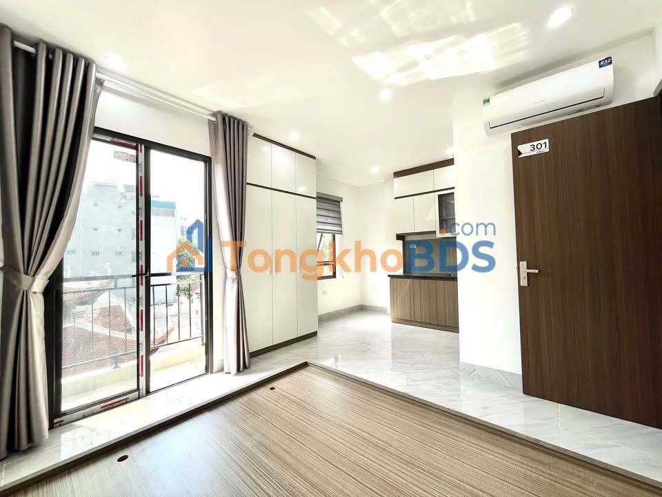 Cho thuê phòng 4 triệu/tháng tại Cầu Diễn, Bắc Từ Liêm - Nội thất đủ, ban công thoáng