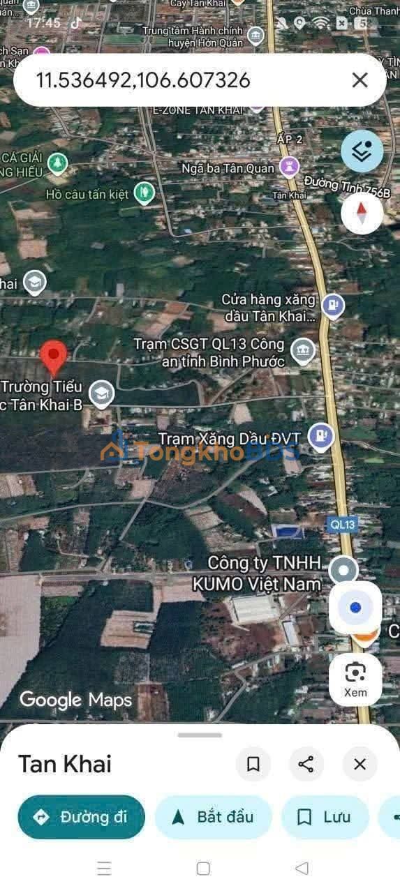 Đất nền Đất Cuốc 400m² (2 sổ) - Sẵn ODT, Giá F0 260tr/sổ