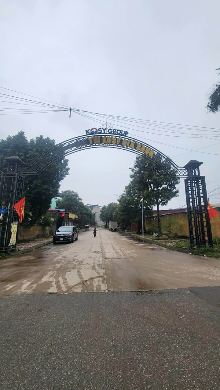Đất nền Kosy Thái Nguyên 100m² - Sổ hồng sẵn, dân cư đông đúc