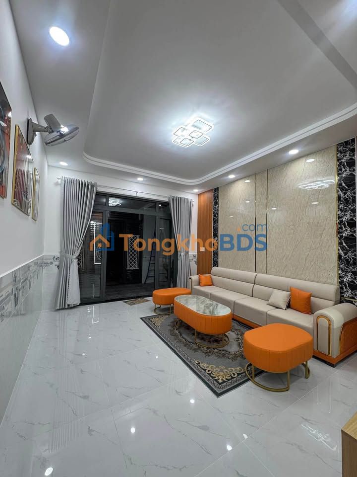 Nhà Mới Đẹp 4.85 Tỷ Quận 12 - Nở Hậu, Sổ Hồng Riêng, Gần Chợ