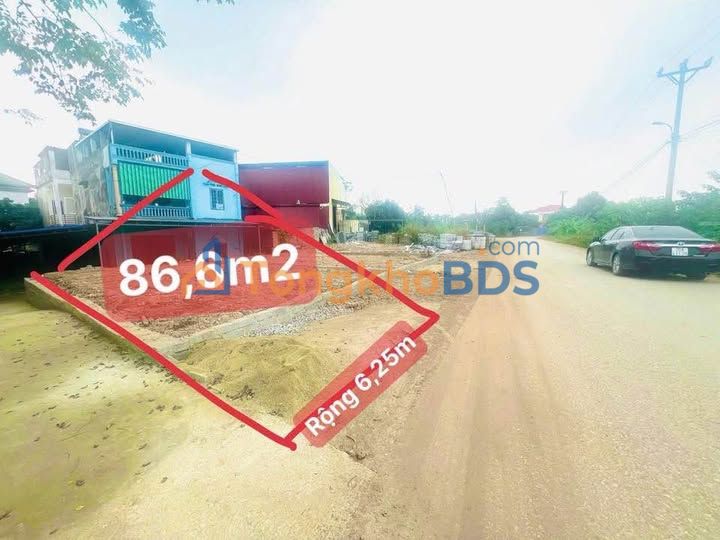 Đất Vàng 86.6m² Mặt Tiền Rộng 6.25m Trục Chính TNXP Thái Nguyên - Giá Đầu Tư Hời!