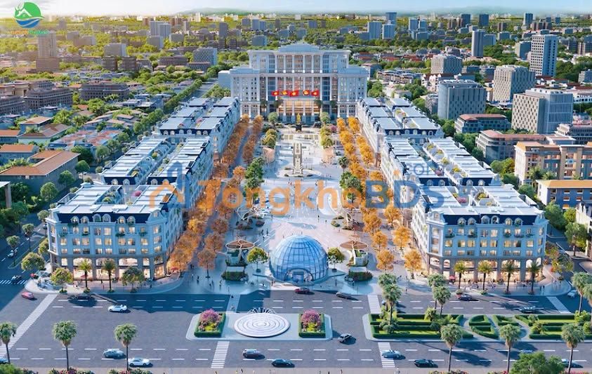 Shophouse Central Square Thái Nguyên - 150m², Sổ Lâu Dài, Kinh Doanh Đắc Lợi