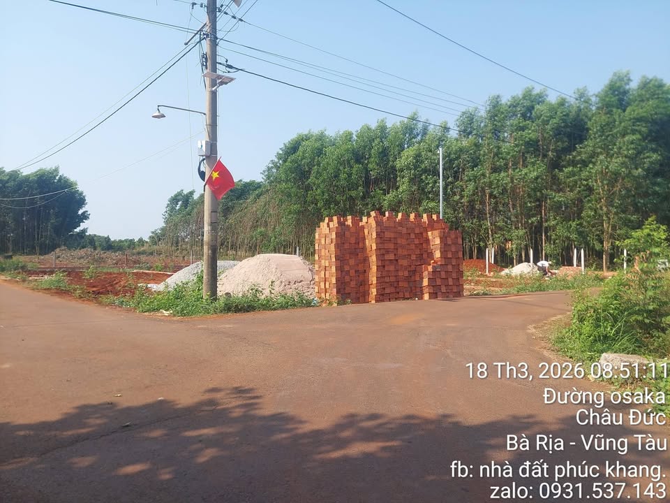 Đất Nền Châu Đức 2MT 235m² - Sổ Hồng Sẵn Sàng Đầu Tư