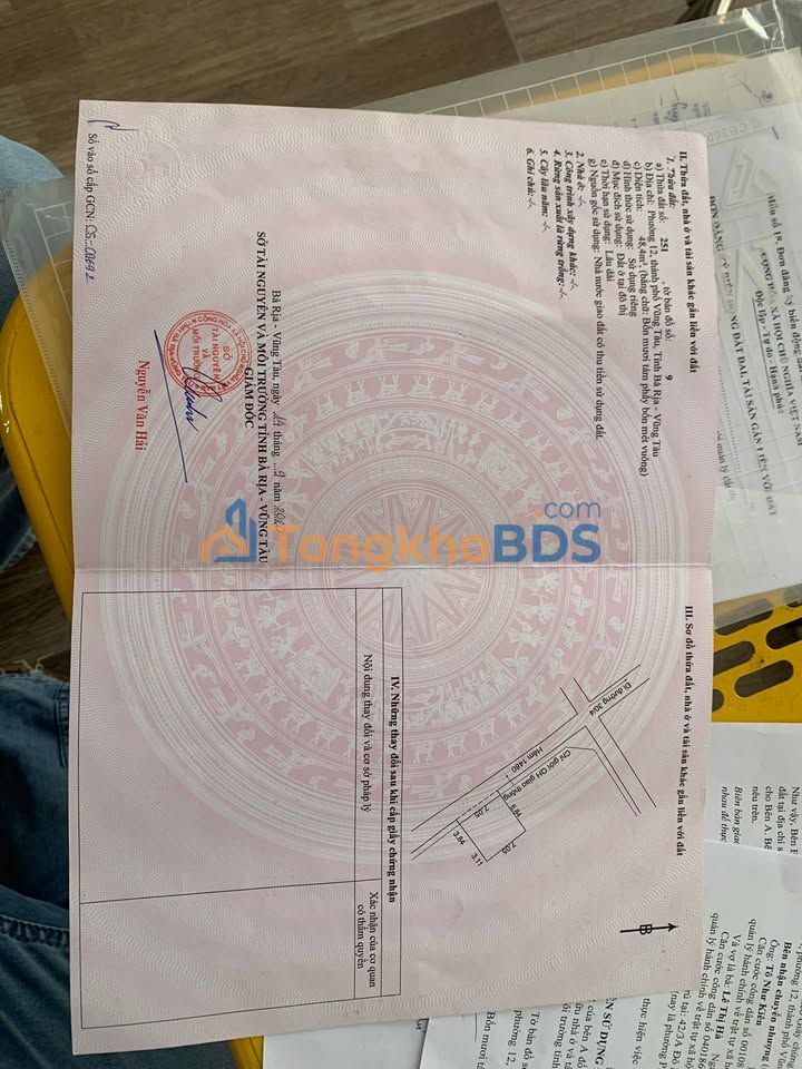 Đất thổ cư Vũng Tàu 48.4m² - Sổ riêng, giá 2.3 tỷ - Gần chợ, trường học