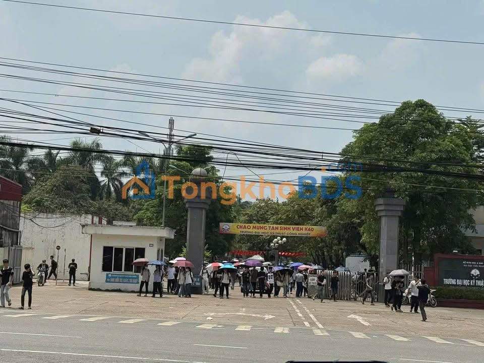 Đất nền 110m² Phú Xá, Thái Nguyên - Đối diện ĐH Công Nghiệp, kinh doanh hoặc ở