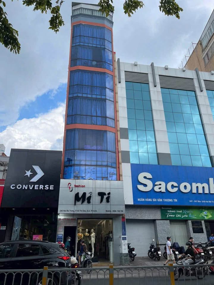 Tòa Nhà 8 Tầng Mặt Tiền Hai Bà Trưng, Q3 - 131m² - Dòng Tiền 120 Triệu/Tháng