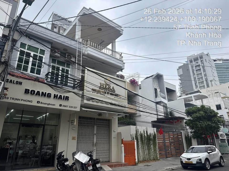 Nhà Phố Mặt Tiền Trịnh Phong Nha Trang 120m² - Kinh Doanh Đa Ngành