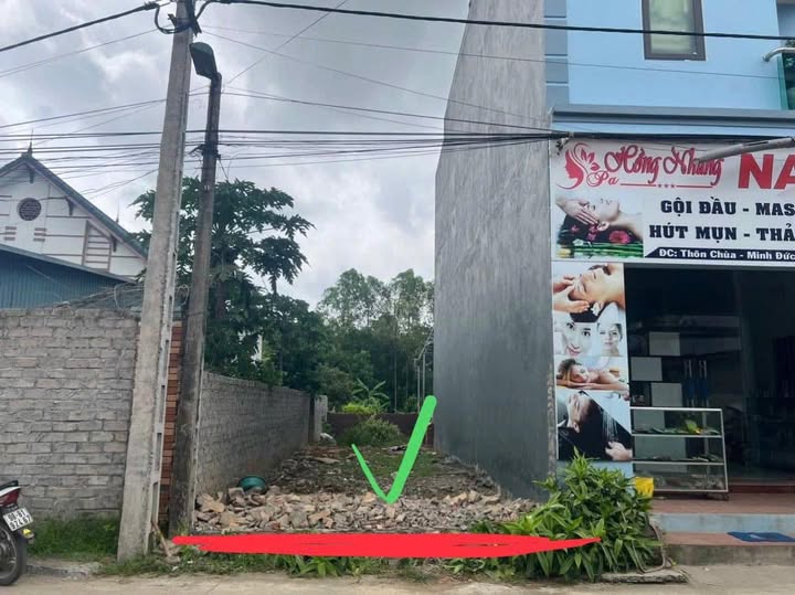 Đất nền TDP Minh Đức, Việt Yên, Bắc Giang - 100m², MT 4m, Giá 9xx Triệu