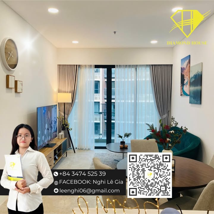 Cho thuê căn hộ The River 2PN 84m² - 38 Triệu/Tháng - Sẵn Sàng Dọn Vào