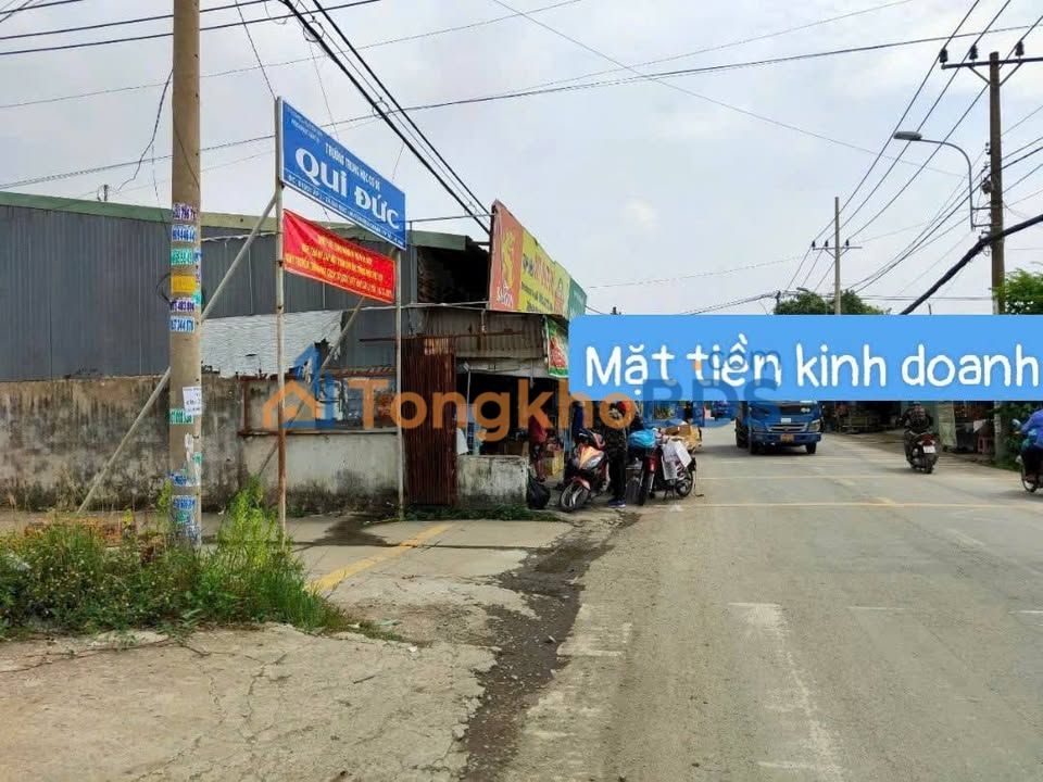 Đất thổ cư mặt tiền Đoàn Nguyễn Tuấn, Bình Chánh - 177.5m² Sổ hồng riêng