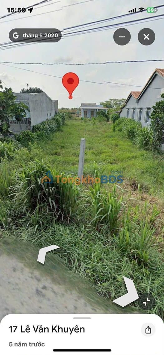 Bán Đất Mặt Tiền Lê Văn Khuyên Tân An 360m² Giá 2.2 Tỷ