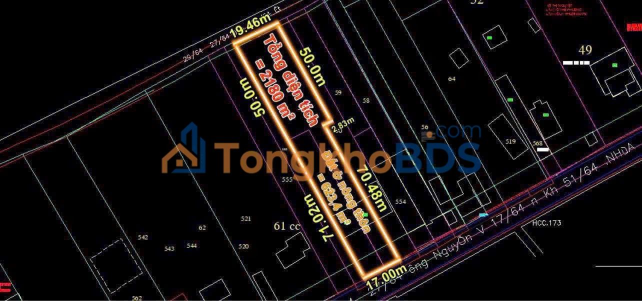 Đất Xưởng Mặt Tiền Nguyễn Văn Khạ, Củ Chi - 2180m² Kinh Doanh, Giá 17 Tỷ