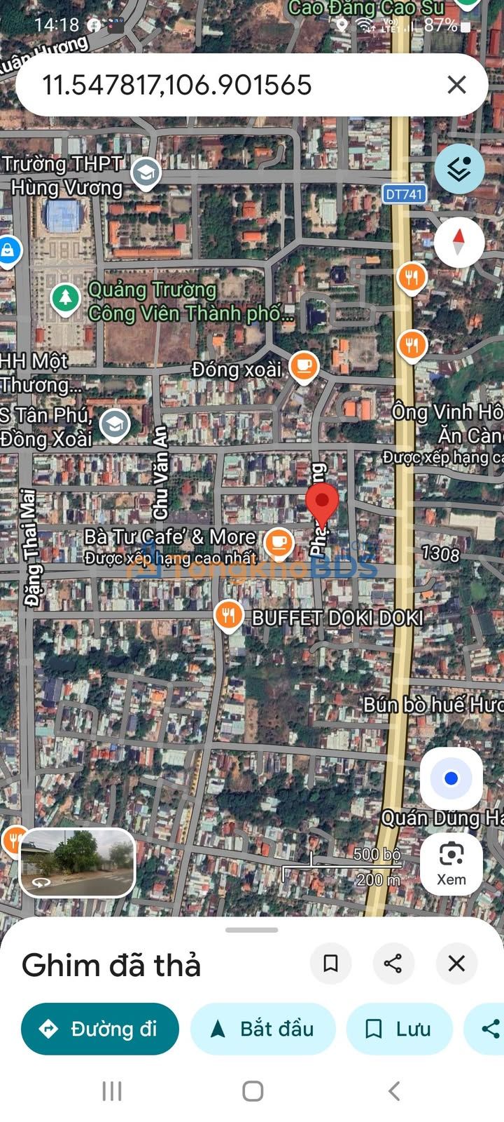 Bán Đất Phạm Hùng Đồng Xoài 127m² Sổ Hồng Riêng - Giá Đầu Tư