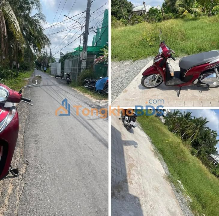 Bán đất nền 126m² Bình Phú, Bến Tre - Sổ đỏ thổ cư, gần chợ