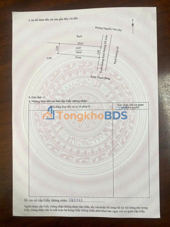 Đất Nền Mặt Tiền Hàng Bần, Cái Răng, Cần Thơ - 100m² Thổ Cư, Giá Tốt 870 Triệu