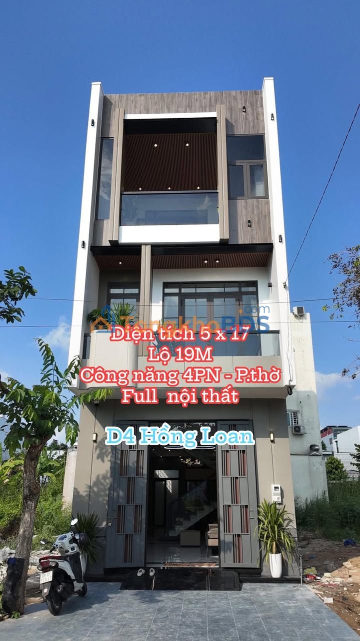 Nhà 3 Tầng KDC Hồng Loan, Cần Thơ - 85m², 4PN, Sổ Hồng, Giá 5.7-6 Tỷ