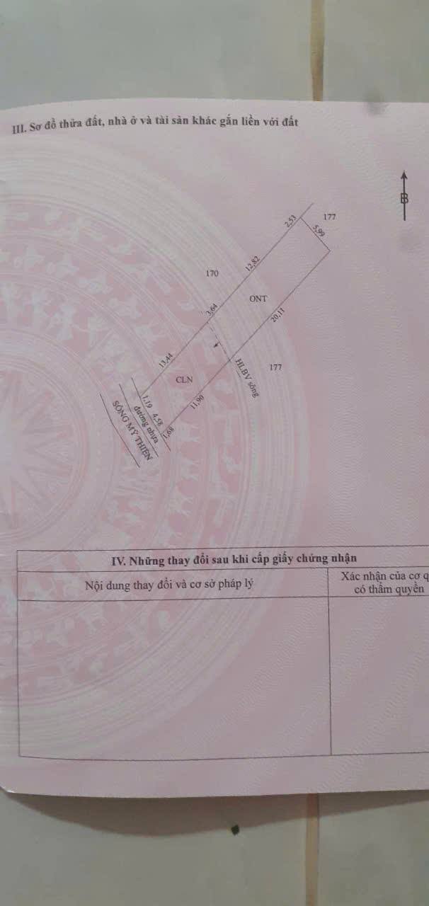 Đất Nền Mặt Tiền Sông Mỹ Thiện - Cái Bè, Tiền Giang - 113m² Thổ Cư