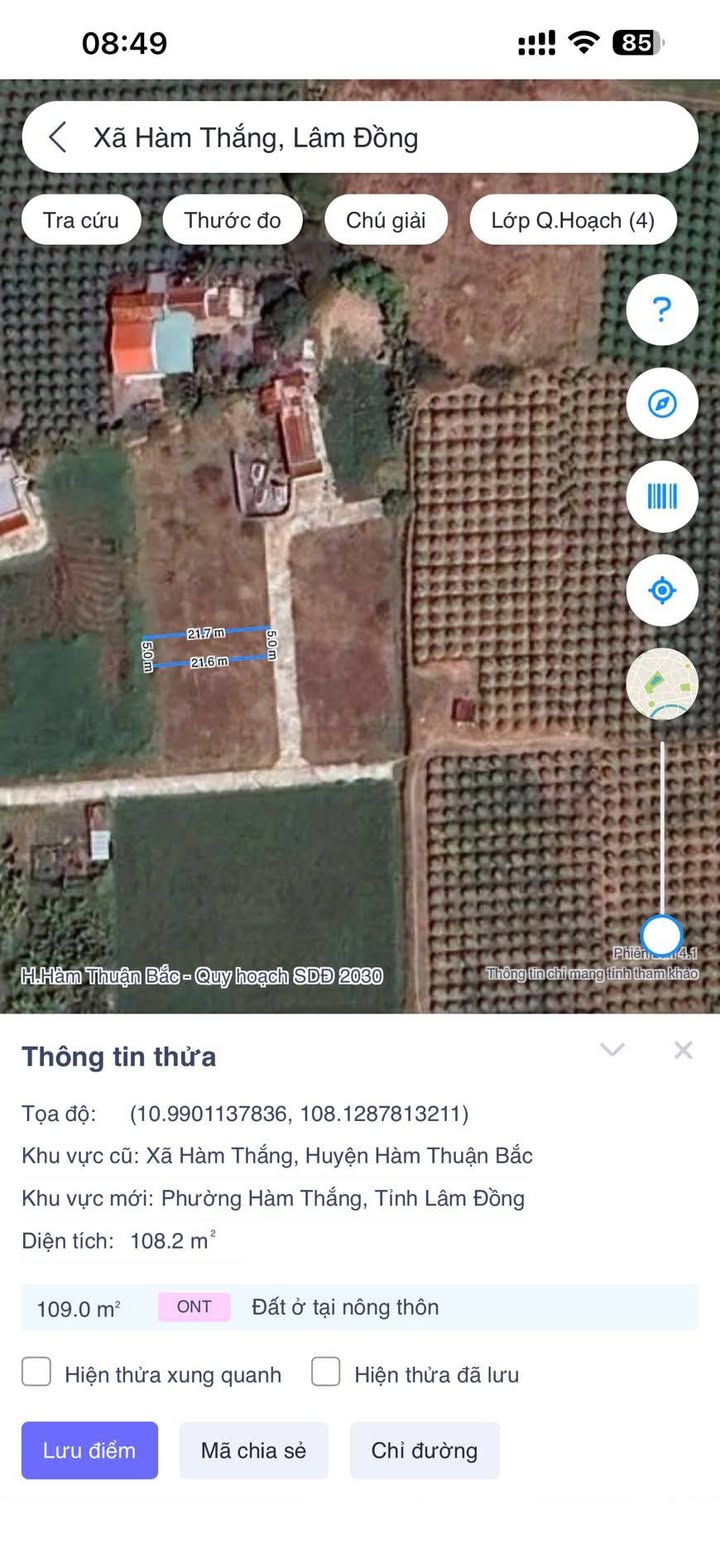 Bán Gấp Đất Nền Hàm Thắng 108m² - Sổ Đỏ Sẵn Sàng