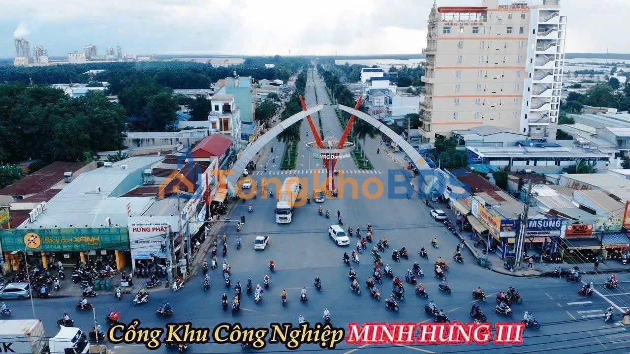 Đất nền Minh Hưng 2182m² - Sổ TC, Sẵn xây trọ/nhà vườn