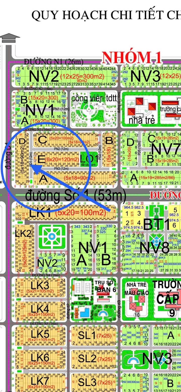 Đất nền 90m² Dự án HUD Long Thành - Sổ hồng sẵn, 1.59 tỷ