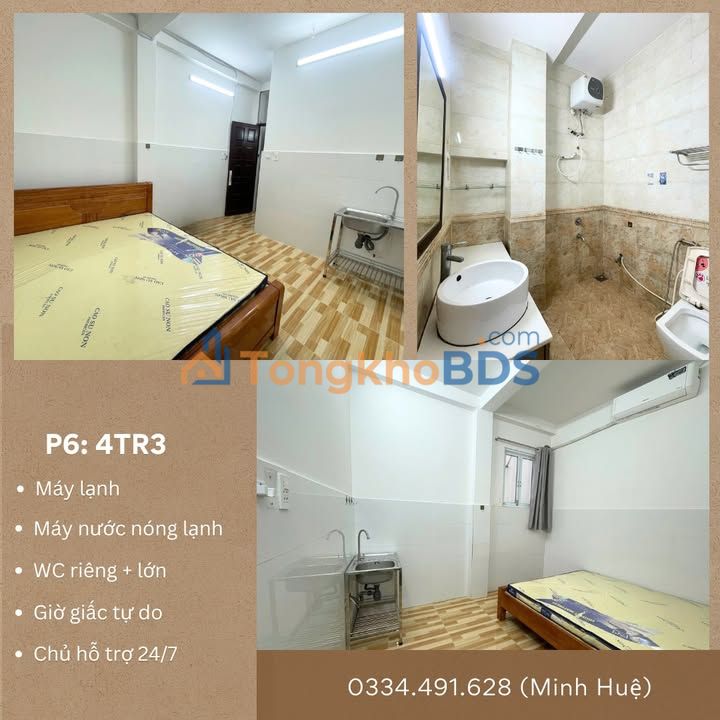 Cho thuê phòng trọ Quận 11 - 4.2 triệu/tháng, full nội thất, MT đường