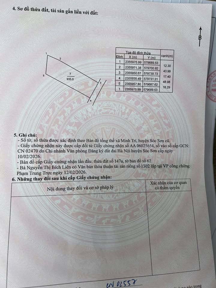 Đất nghỉ dưỡng Sóc Sơn 935m² full thổ cư - Sẵn sàng xây biệt phủ