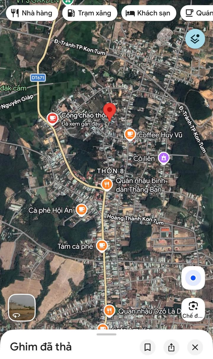 Bán đất Thổ cư 130m² Xã Đắk Cấm, Kon Tum - Chính chủ, Sẵn sổ