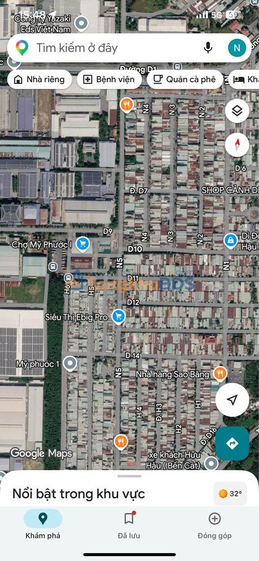 Mặt Tiền Kinh Doanh Mỹ Phước 1 - 300m² Giá 10 Tỷ - Cơ Hội Vàng