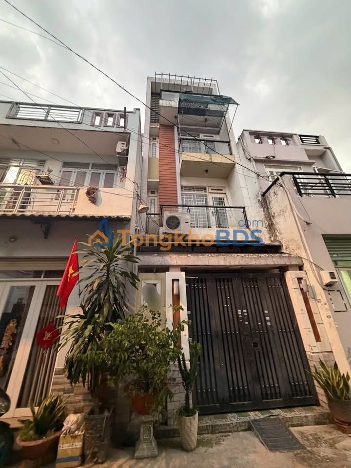 Nhà 4 Tầng Hẻm Xe Hơi 6m - Gần Aeon Mall Tân Phú - 64m² - 6.3 Tỷ