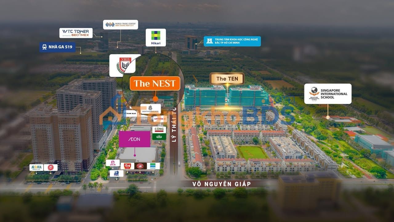 Cho thuê căn hộ Midori Park The NEST - 10 triệu/tháng, Bình Dương