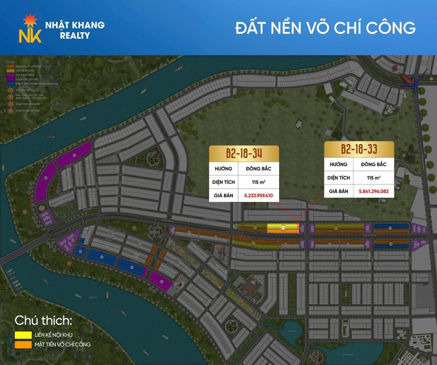 Đất nền Võ Chí Công Đà Nẵng 230m² - Giá CĐT 11 tỷ - Cạnh chung cư, tiện kinh doanh