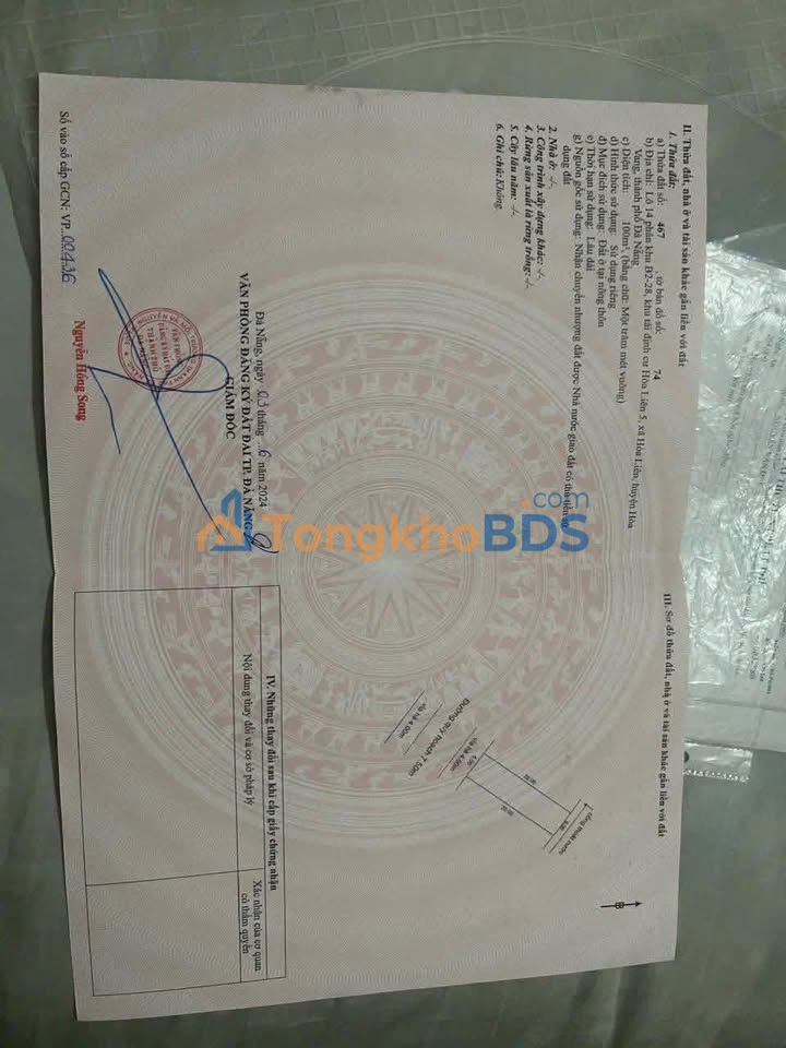 Đất nền Hòa Liên 100m² Liên Chiểu - Mặt tiền 7m5, Giá 3.x Tỷ