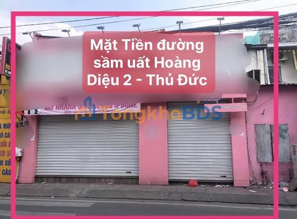 Cho Thuê Mặt Bằng Hoàng Diệu 2, Thủ Đức - 35m² Kinh Doanh Sầm Uất