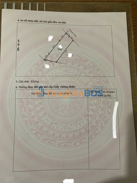 Đất nền Thanh Miếu, Việt Trì 110m² - Mặt tiền 6m, Sổ đỏ chính chủ