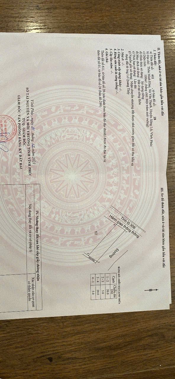 Đất Nền Vĩnh Phúc - 2 Lô Liền Kề 200m² Thị Trấn Lập Thạch, Giá 2 Tỷ/Lô