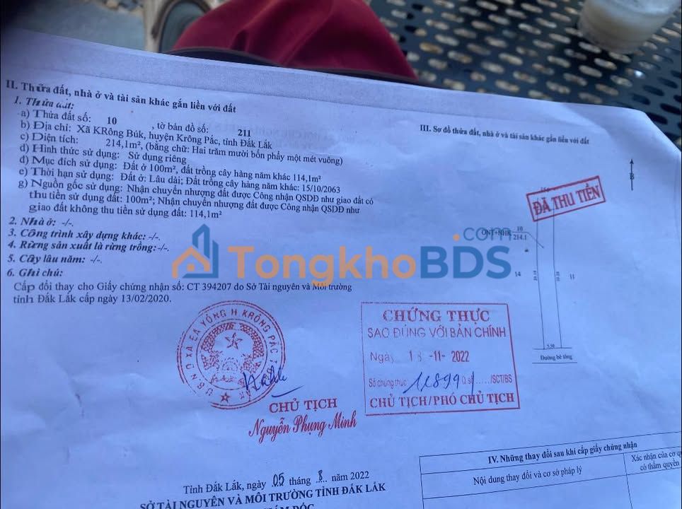 Bán Đất Nền Ea Kly, Đắk Lắk - 214.5m² - Gần Chợ, Trường Học