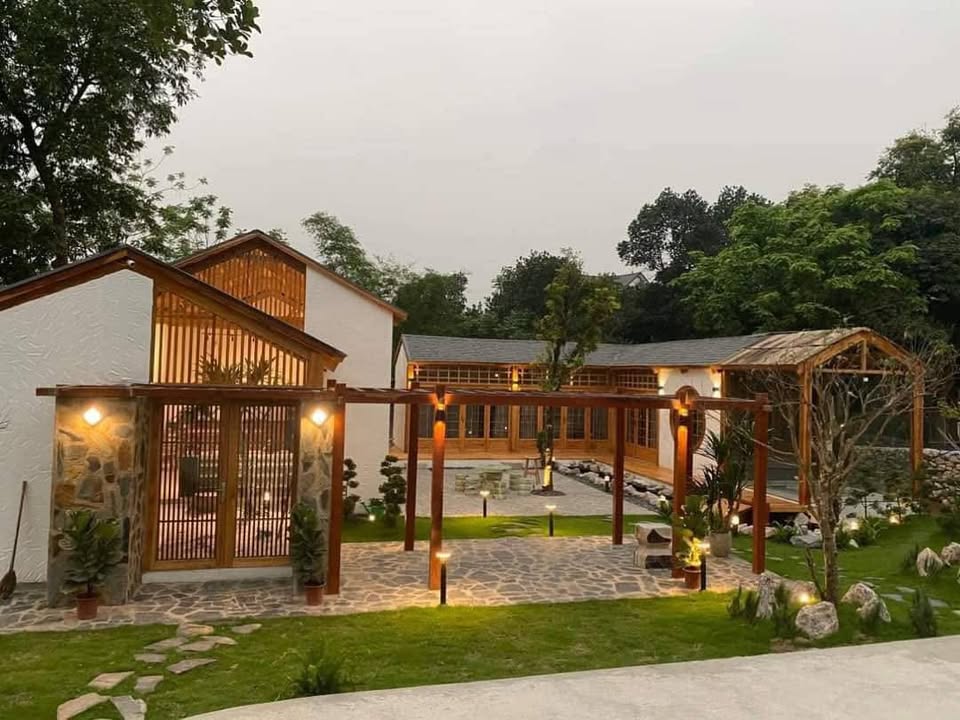 Biệt thự phong cách Nhật Bản tại Sơn Tây, Hà Nội - 4PN, bể bơi, 1h lái xe từ trung tâm