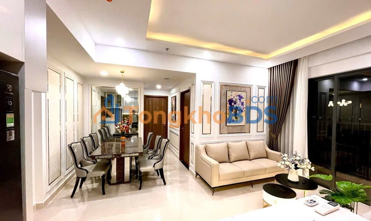 Cho thuê Căn hộ 2PN Full Nội thất Cao cấp - Bình Thạnh, 10 Triệu/Tháng