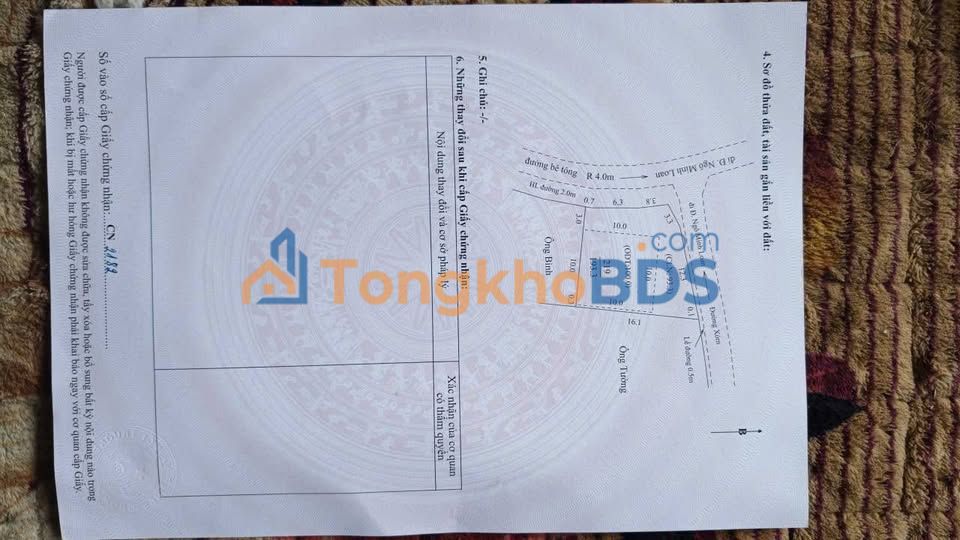 Đất nền Ngô Minh Loan Yên Bái 195m² 2 tỷ - Đường to ô tô