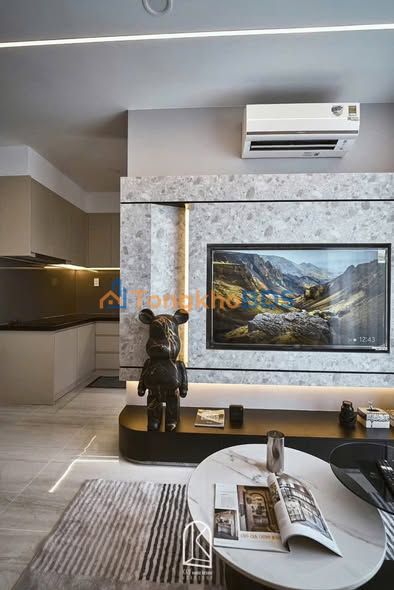 Cho thuê căn hộ Happy One Central, Thủ Dầu Một - 2PN, Tầng cao, Nội thất đẹp