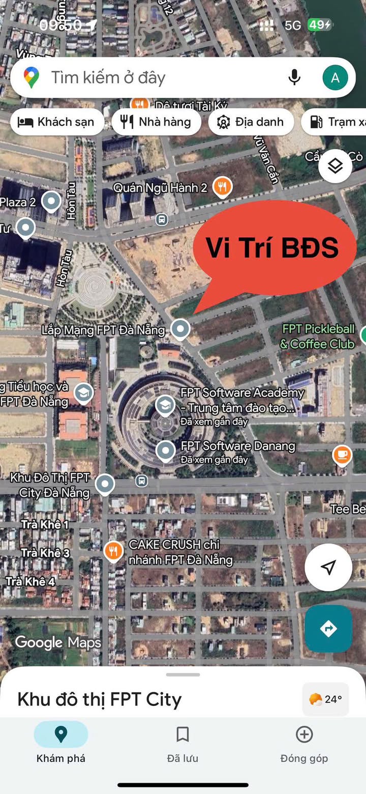 Đất Nền V6 FPT Đà Nẵng 102m² - Giảm 500 Triệu, Giá 6.85 Tỷ