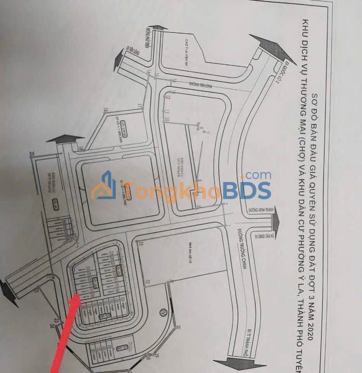 Đất nền KDC Chợ Ỷ La, TP Thái Nguyên 100m² - Sẵn Sàng Xây Dựng